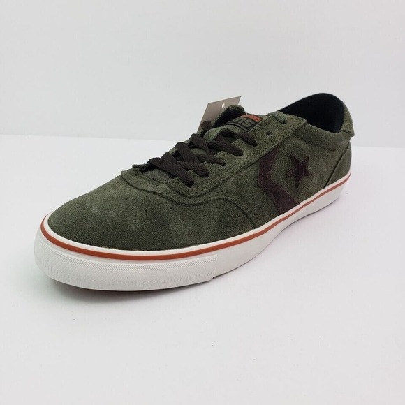 Converse Trapasso Pro II OX Mens Size 7 Grape Leaf Suede Low Skate Sneaker Shoes - Picture 2 of 13